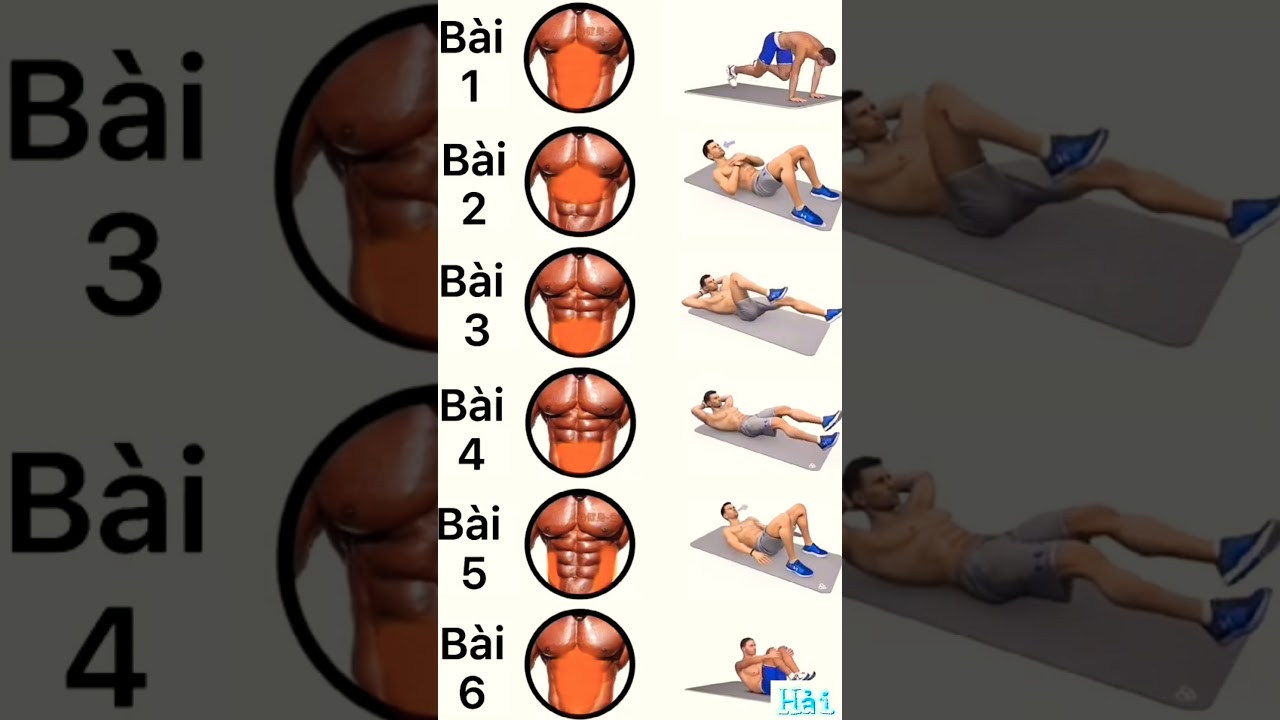 6 Múi Bụng Rực Rỡ Tại Nhà: Bài Tập Đơn Giản, Hiệu Quả 💪