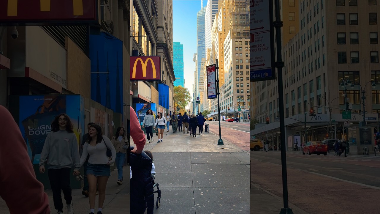 new york city manhattan walk 4k #newyorkcity #usa #manhattan