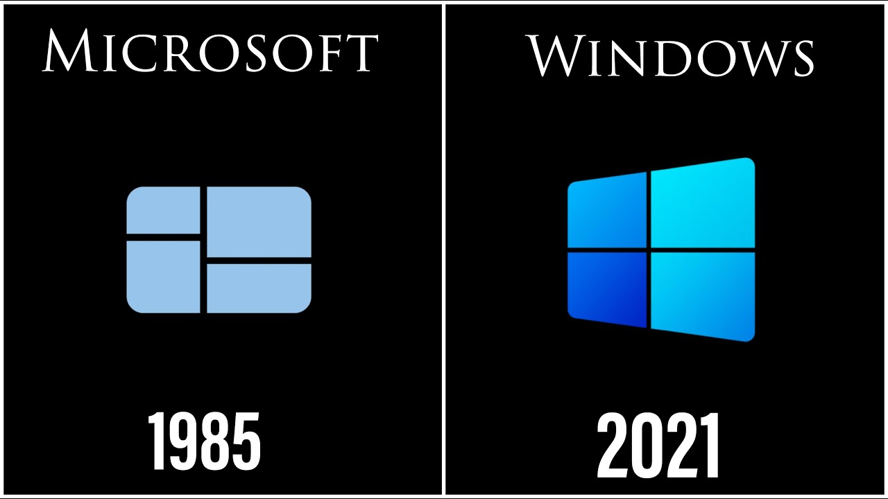 The Evolution of Windows OS (1985-2021): A Visual Journey Through 36 Years of Innovation