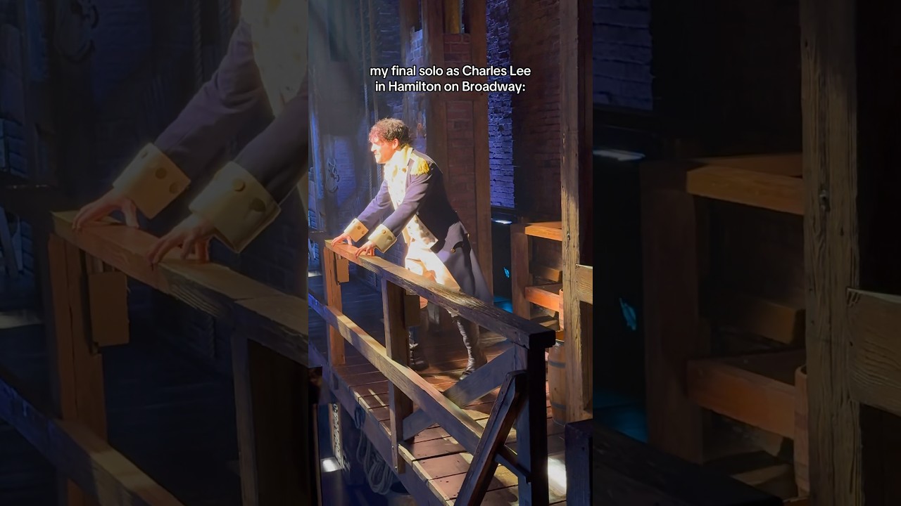 My Final Solo as Charles Lee in Hamilton 🥹