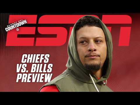 Patrick Mahomes-Josh Allen FACEOFF 🤩 Chiefs vs. Bills matchup preview | NFL Countdown