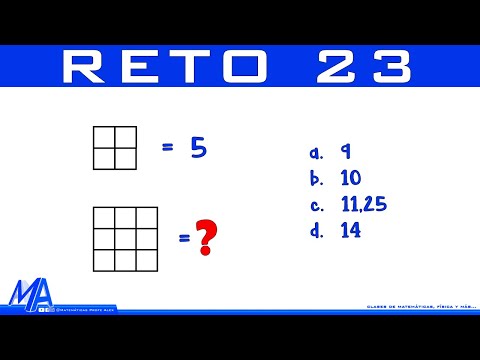 Retos matemáticos para pensar, recordar y aprender | Reto número 23