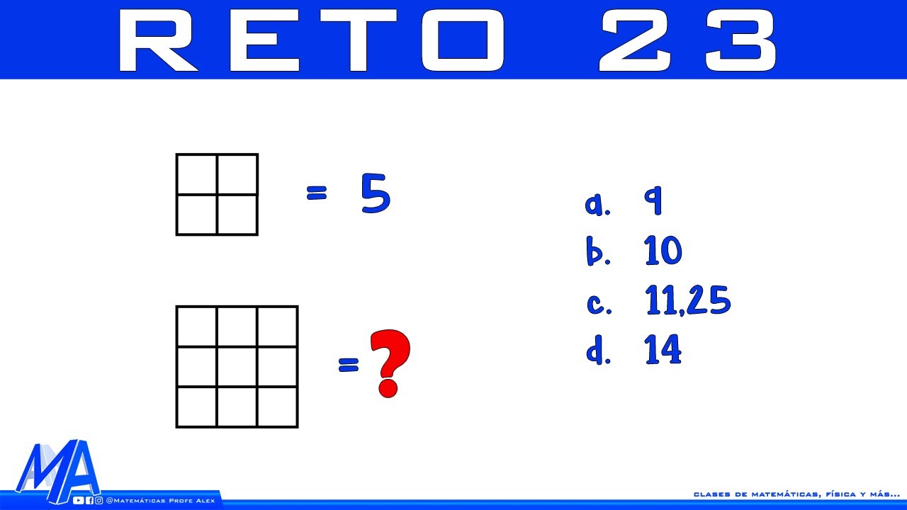 ¡Desafío Matemático #23! Analiza Figuras y Encuentra el Valor Oculto 🧠