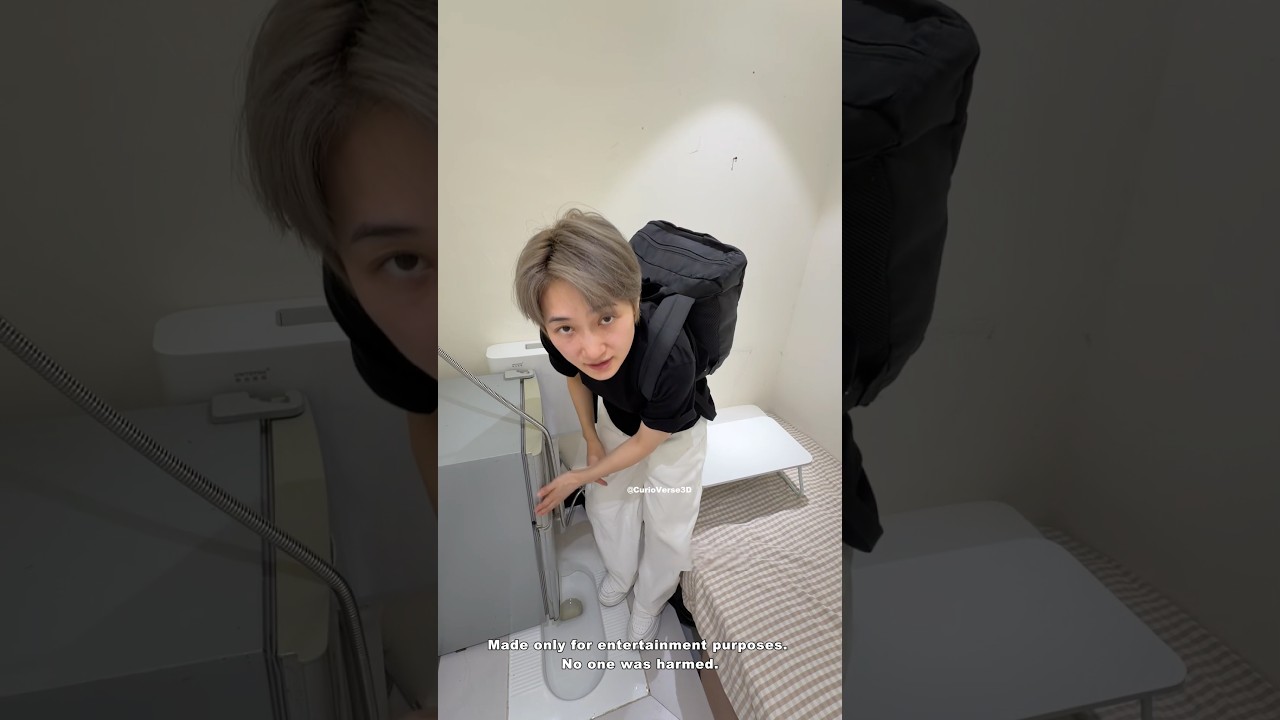 Hotel Nightmare: Fridge on the Toilet 🚽