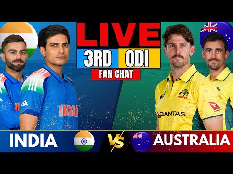 India vs Australia 3rd ODI, Sydney | IND vs AUS Live Match Today | Live Cricket score & Commentary