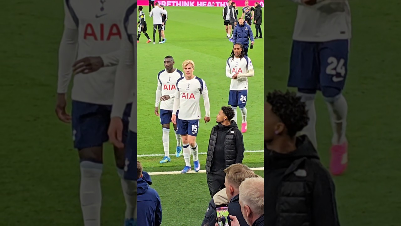 MUANI, BERGVALL AND SPENCE AFTER THE GAME: Tottenham 1-1 Leeds