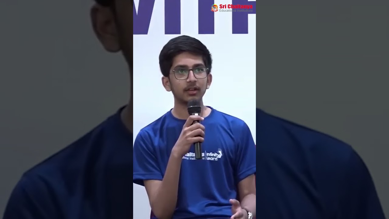 AIR1 AIR 1 Chidvilas’ Tips for Class 11 & JEE Prep