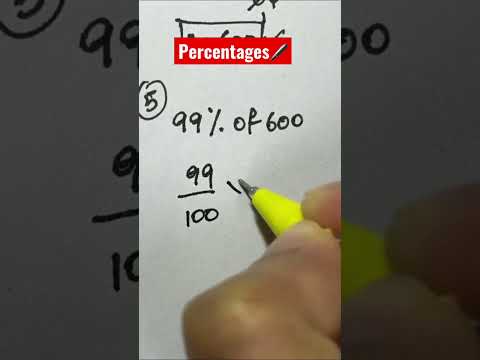 How to calculate Percentages?