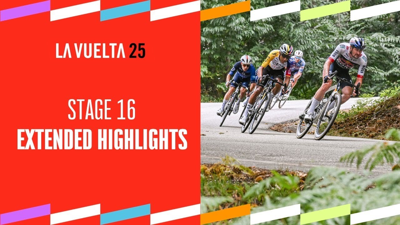 La Vuelta 2025 Stage 16 Highlights π΄ββοΈ