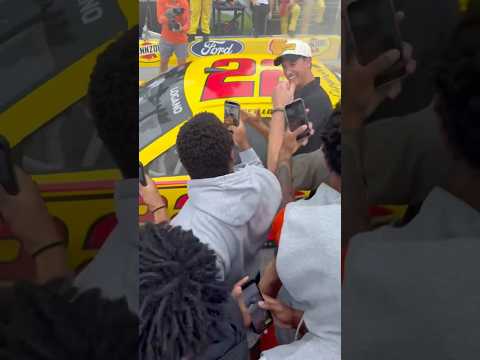 Joey Logano pulled up to visit Clemson Football!