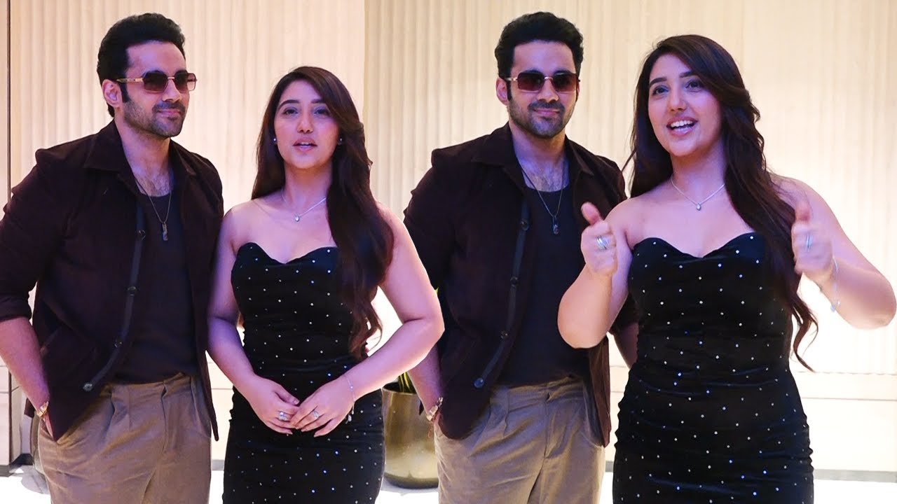 Ashnoor Kaur, Abhishek Bajaj & Arishfa Khan at 'Sharmana' Launch 🎶