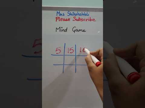 mind game #mathshorts #youtubeshort #math #trending #viral #mathspuzzle #viralshorts #shorts