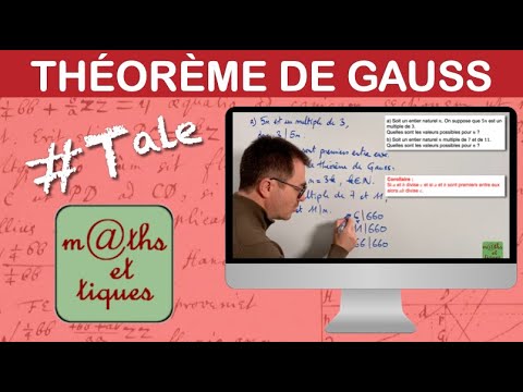 Utiliser le théorème de Gauss - Terminale - Maths expertes