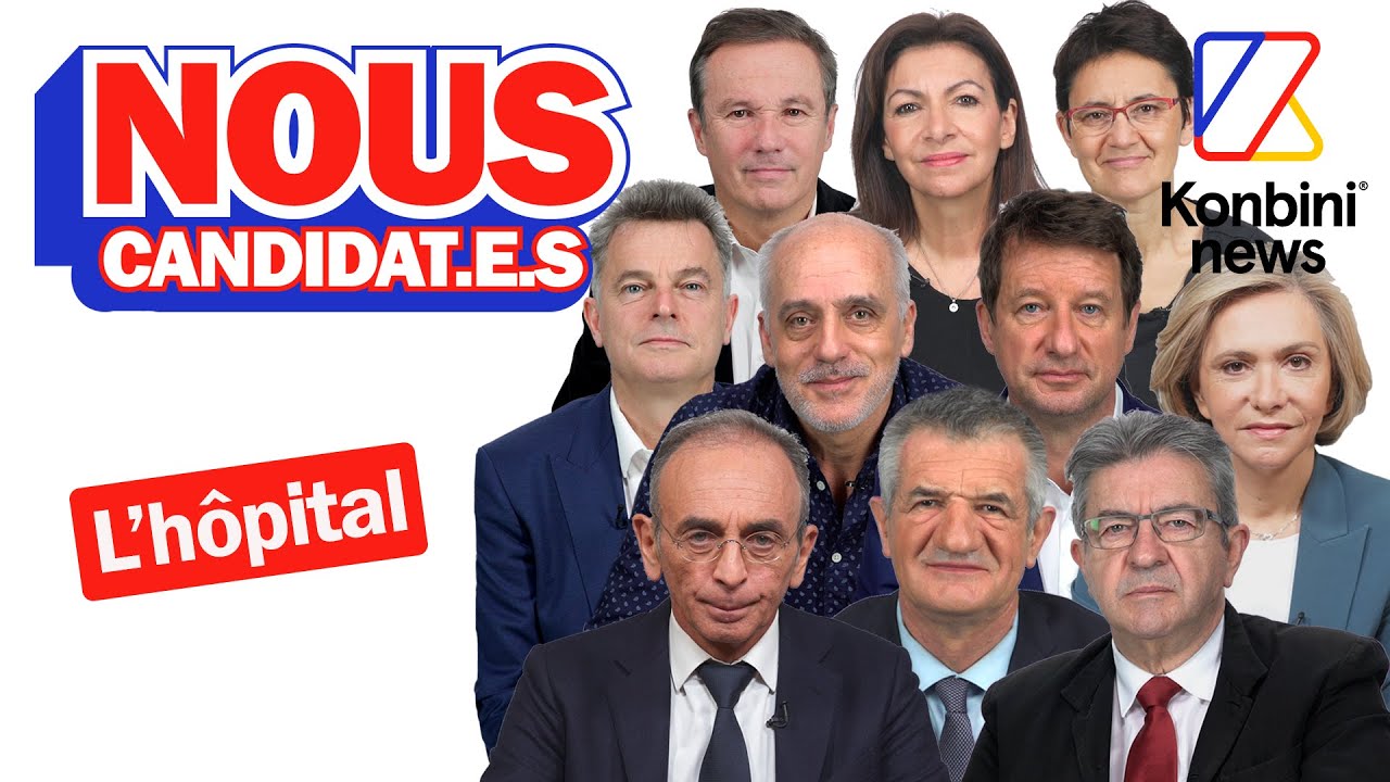 Programme des candidats à la présidentielle 2022 pour l'hôpital public