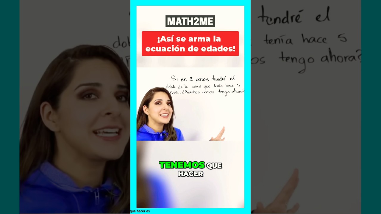 Formulación de Ecuaciones en Problemas de Edades