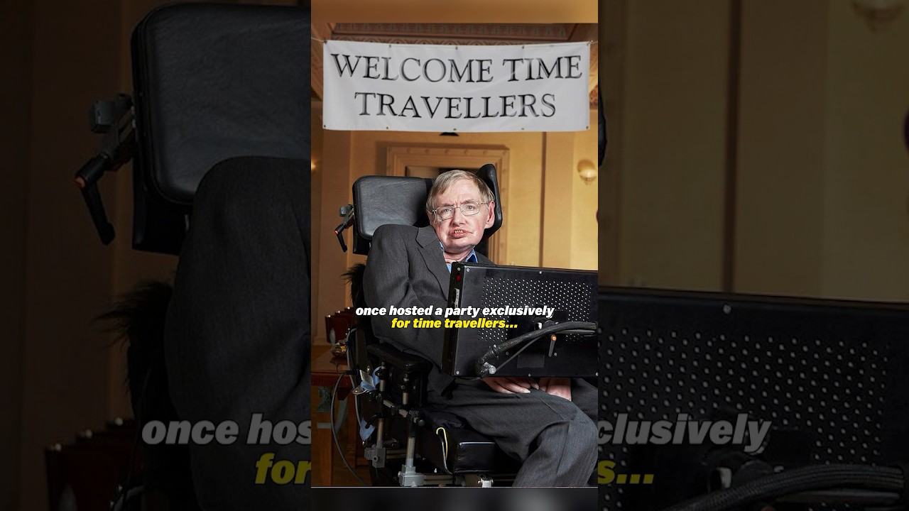 Stephen Hawking’s Time Traveler Party 🕰️