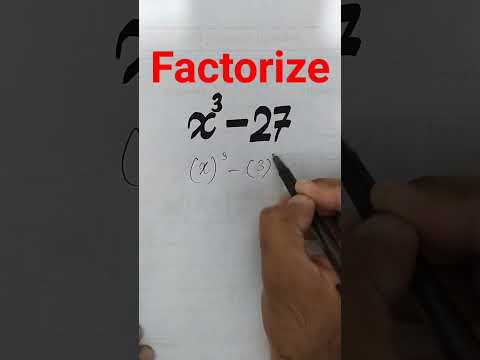 Factorize #viral #trending #viralvideo #shorts #maths #viralshort #shortsfeed #factorization #math
