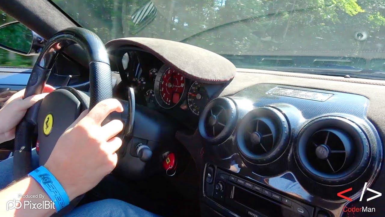Took Ferrari 430 Scuderia To APX Boston With My Son
