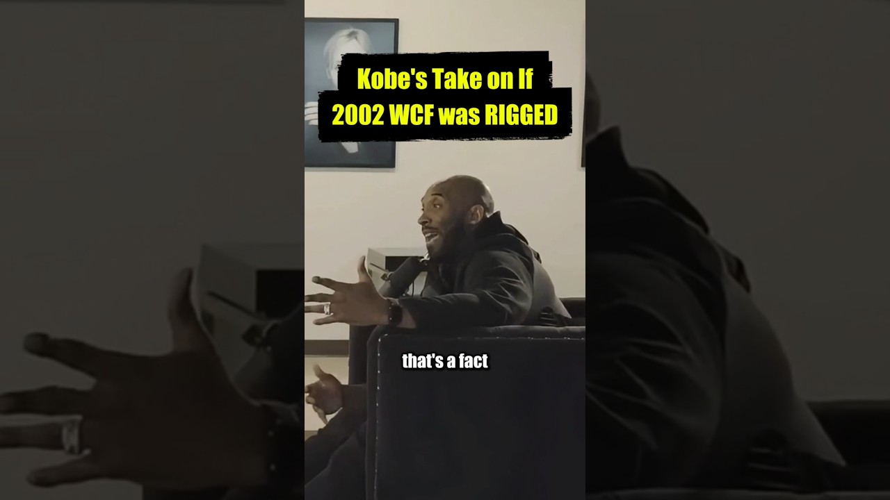 Kobe on 2002 WCF Controversy 🏀