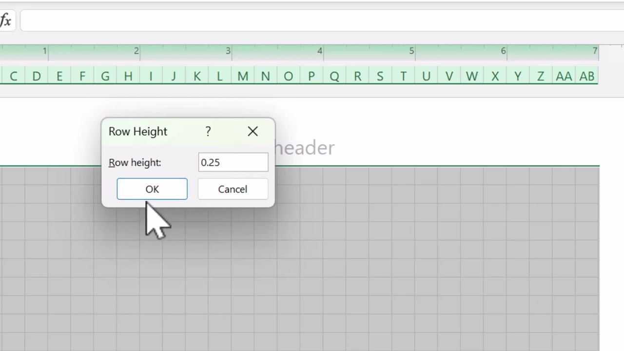 Create Graph Paper in Excel 📊