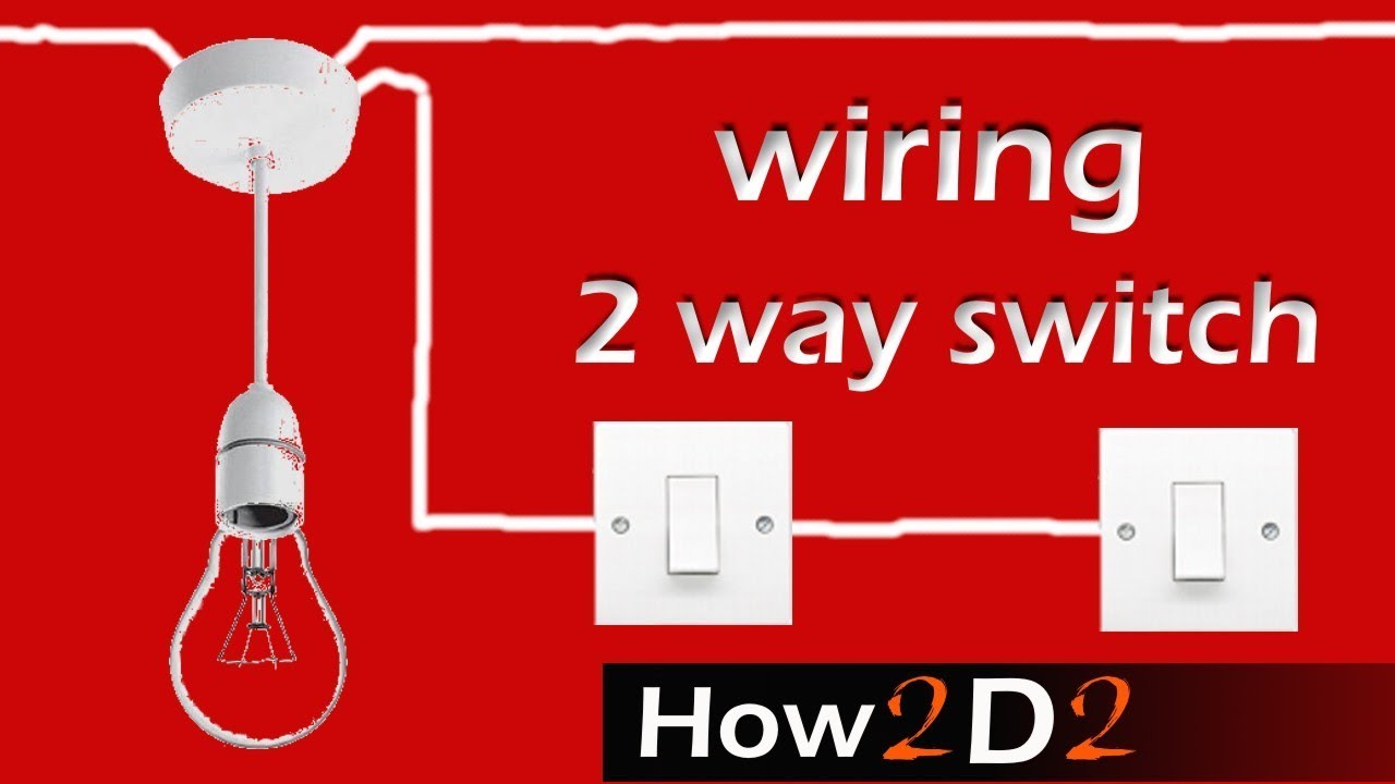 How to Wire a 2-Way Light Switch 🔌