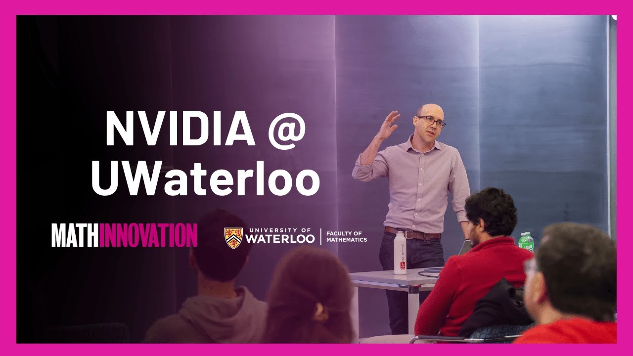 NVIDIA's Christopher Parisien at UWaterloo 📚