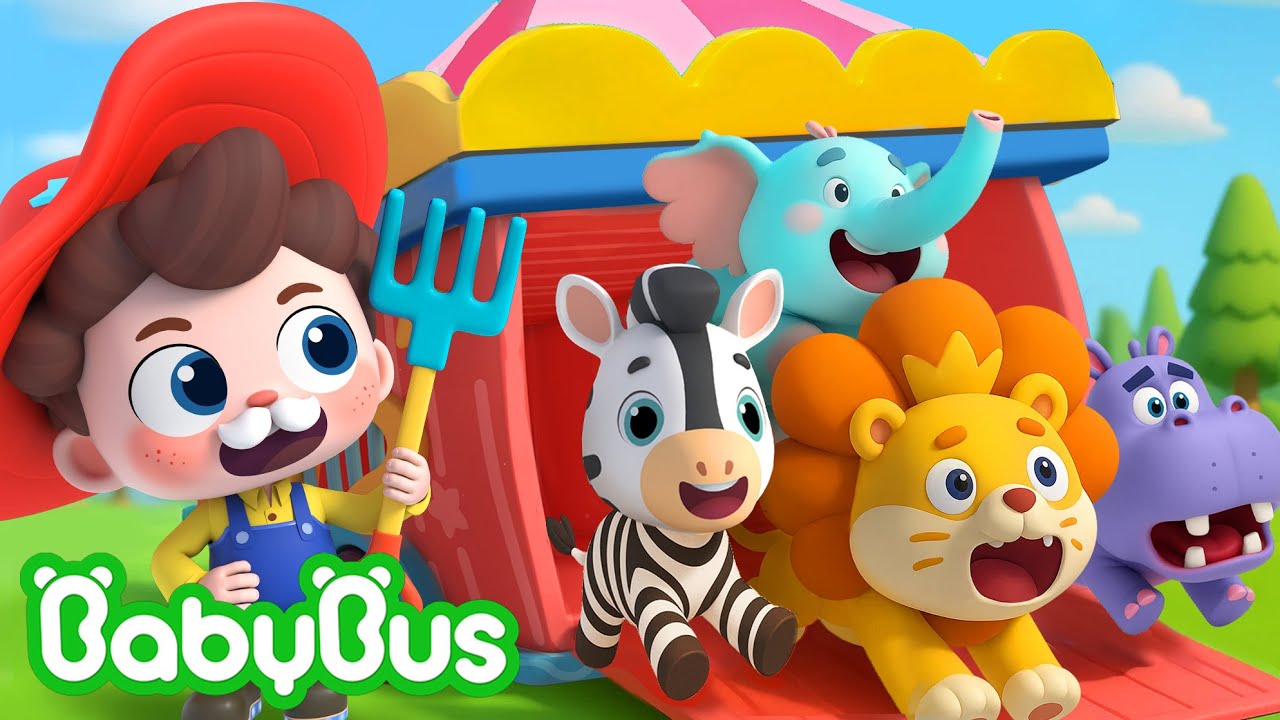 Diversão na Fazenda com Os Animais do Velho MacDonald 🐄 | Canção Infantil BabyBus