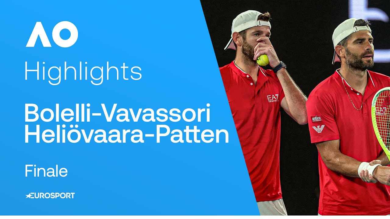 Australian Open 2025: Heliövaara & Patten Win Thrilling Doubles Final 🎾