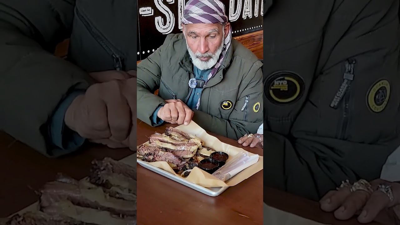 Watch Tribal Villagers' First Time Trying Delicious BBQ Ribs! 🍖