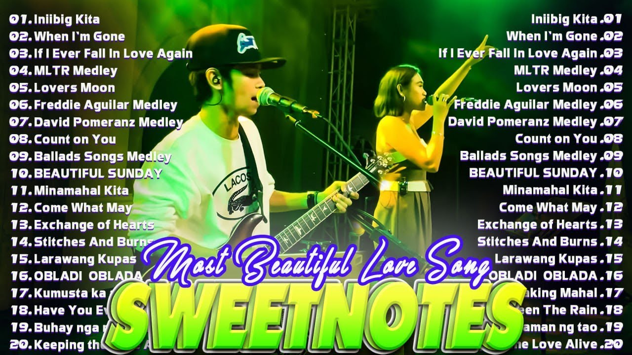 Sweetnotes Nonstop Playlist 2025 🎶
