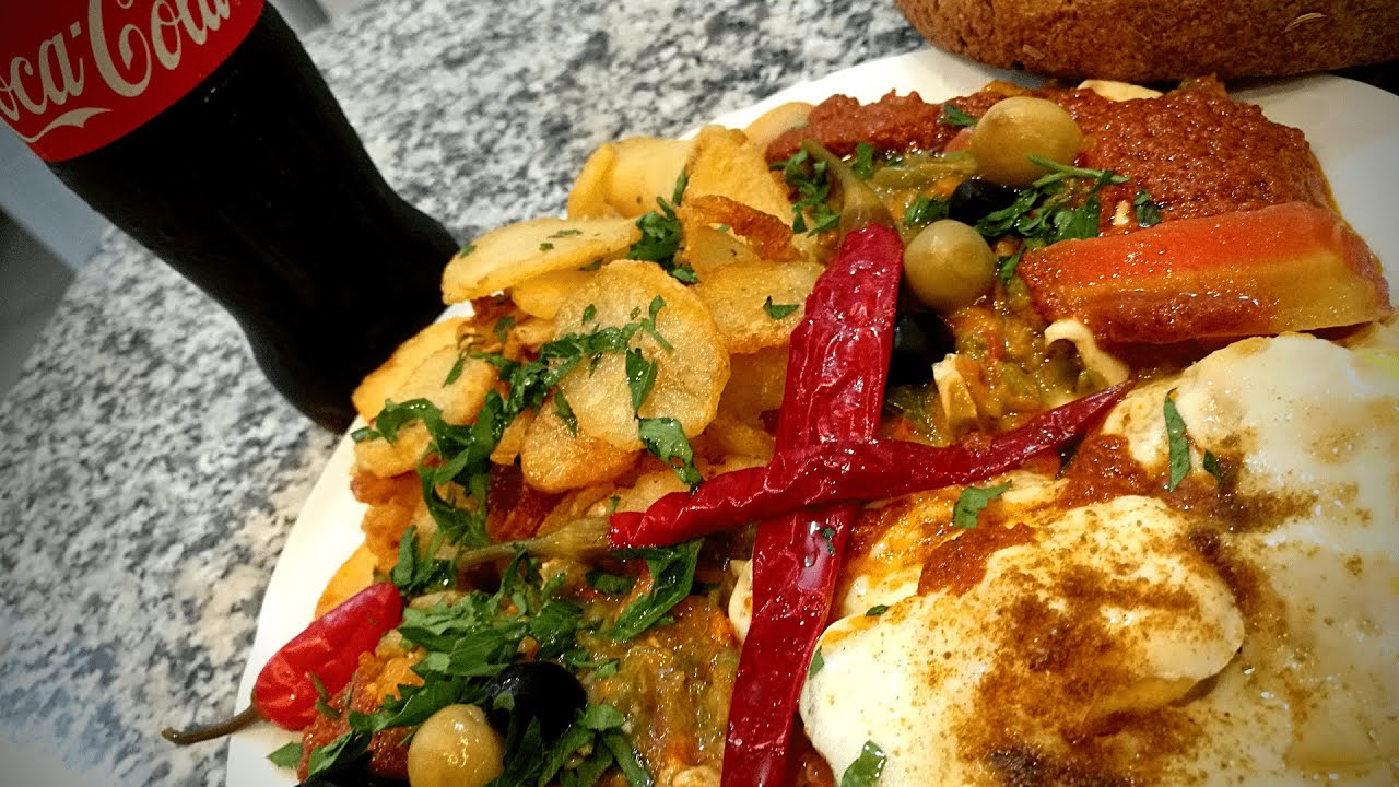 Plat Kafteji Tunisien 🇹🇳 - Ingrédients et Préparation