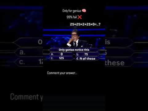 #gameshow #onlygeniuscananswer #mathchallenge #maths #geniuschallenge #mathproblem