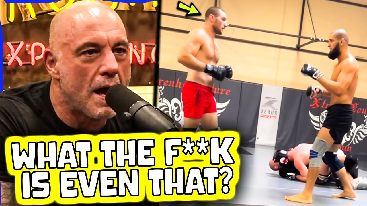 Joe Rogan GOES OFF on Khamzat Chimaev After SPARRING with Sean Strickland LEAKED (FOOTAGE)