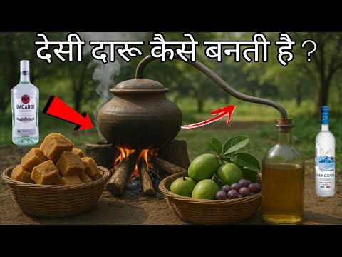 देसी दारू कैसे बनती है? जानिए आसान तरीका 🍶