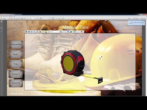 Interactive 3D PDF Tutorial: Capturing Scene States and Creating Templates