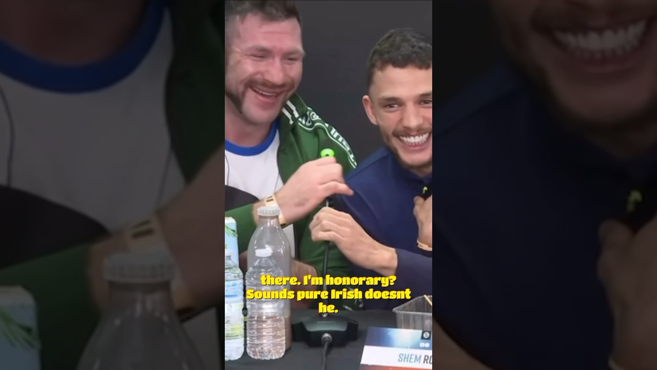 Fleury Teases Frimpong at OKTAGON 56 Press Conference