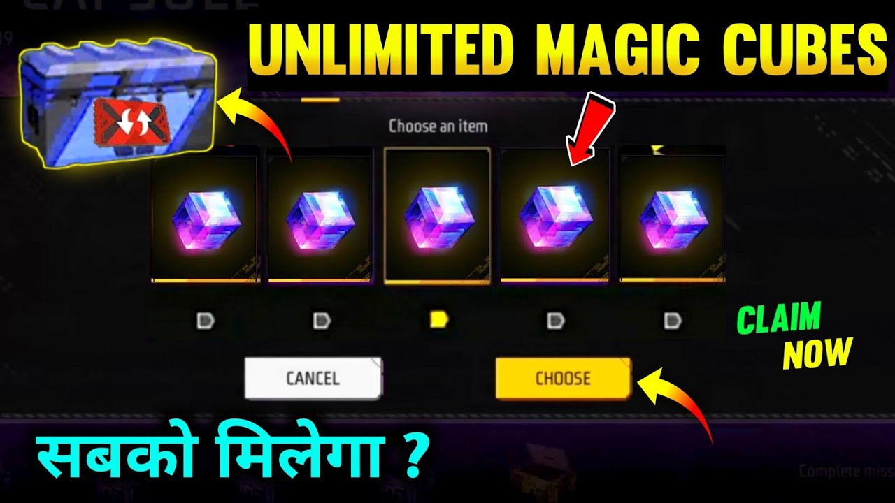 Free Fire Magic Cube Kaise Paye? Gold Coin Exchange Guide