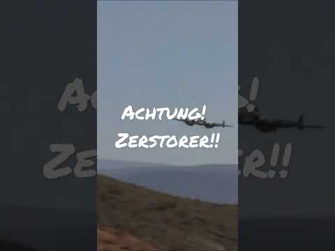 Dynam Bf 110 "Zerstorer" ATTACK RUN!!