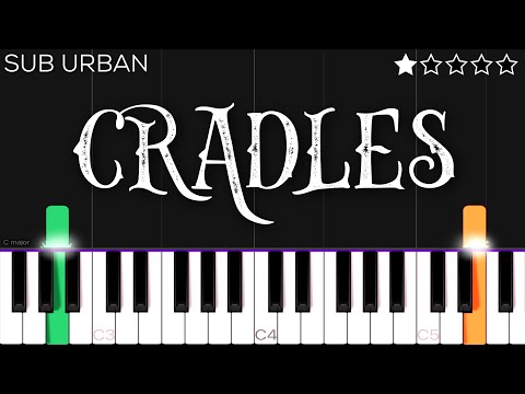 Cradles - Sub Urban | EASY Piano Tutorial