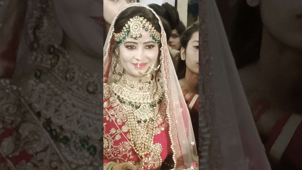 #saji surkh jode mein Chand si Dulhan#🙏🙏🥰🥰🥰