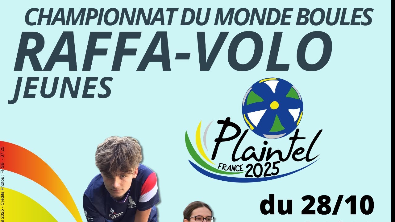 Suivez en Direct la Journée 4 du Championnat du Monde de Raffa Volo Jeunes à Plaintel 🌍