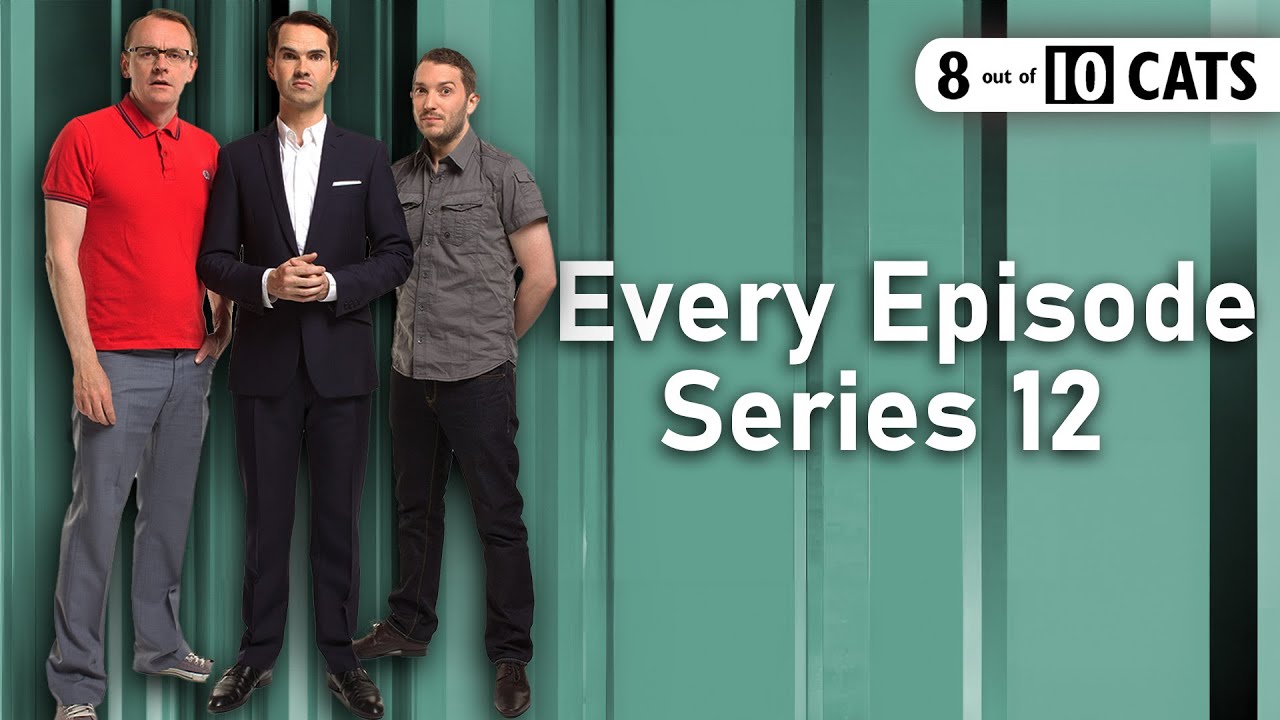 Complete Collection of 8 Out of 10 Cats Series 12 Episodes