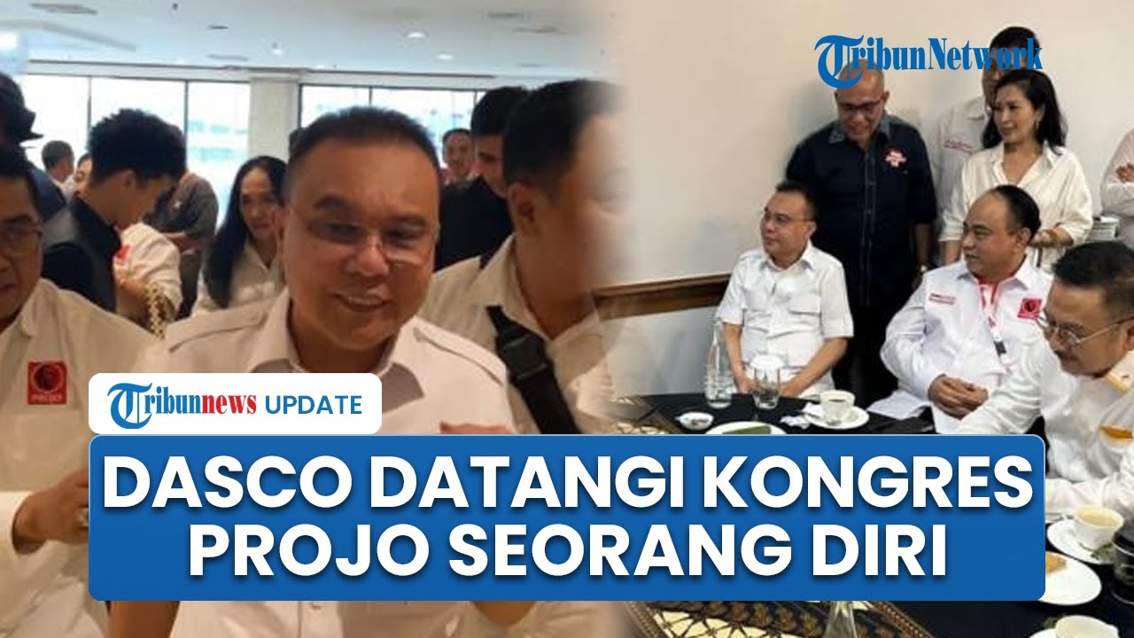 Sufmi Dasco Visits Projo Congress After Budi Arie Confirms Projo Joins Gerindra 🗳️