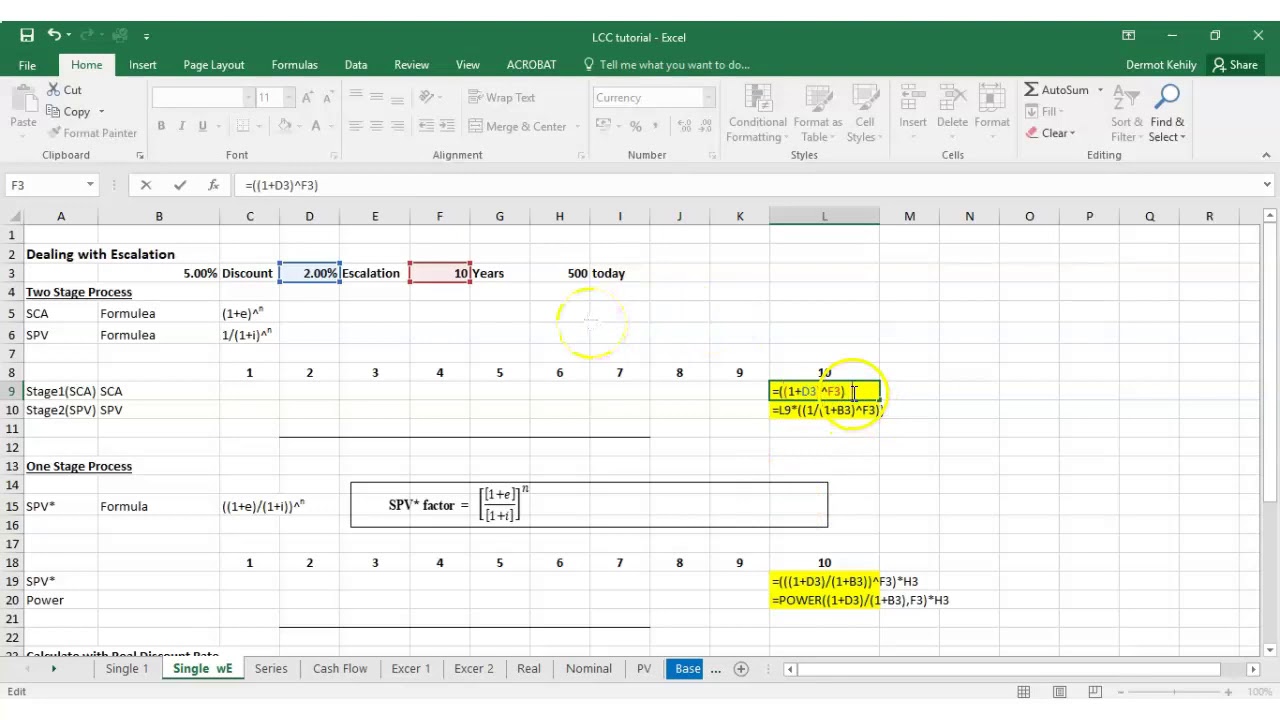 Life Cycle Costing in Excel 📊