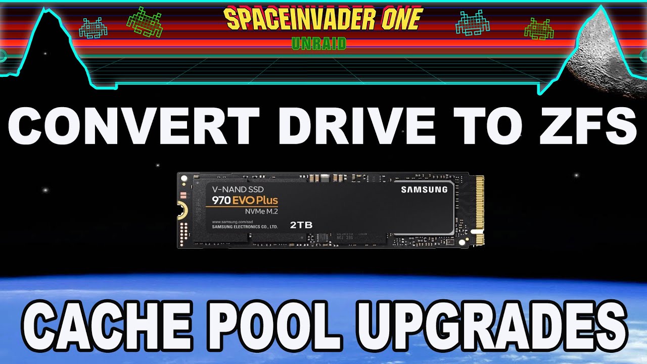 ZFS Basics: Reformat & Upgrade Cache Pools in Unraid