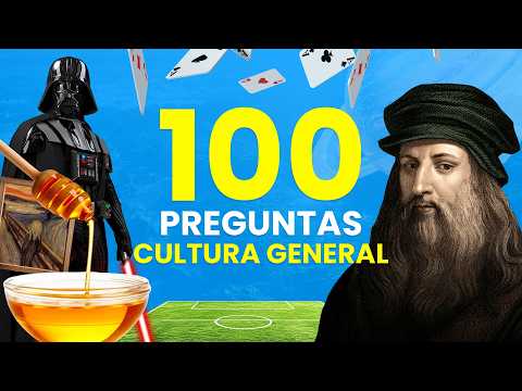 ¿CUÁNTO SABES DE CULTURA GENERAL? 🏯🗼🗽 | 101 Preguntas para aprender de Cultura General 🧠📚