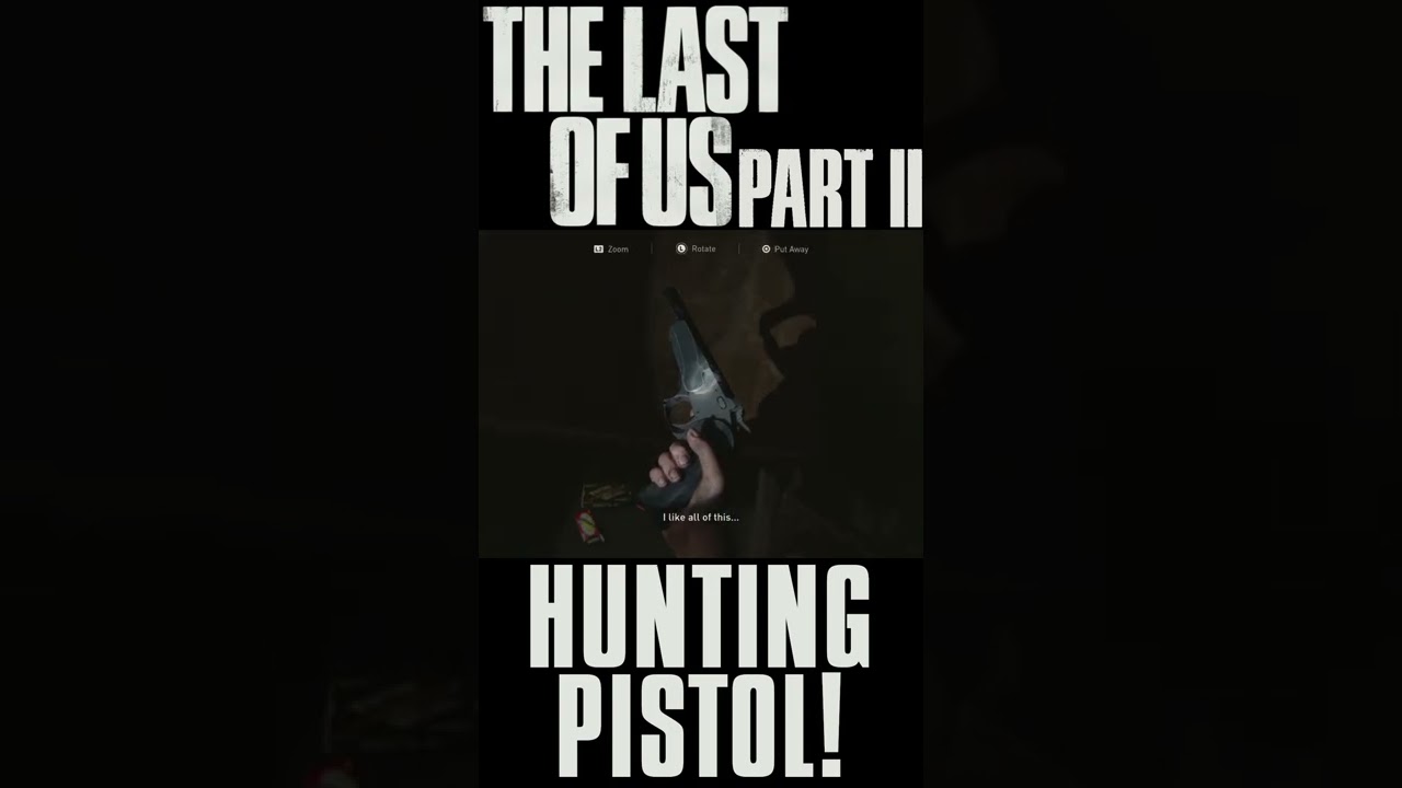 Hunting Pistol Action in The Last of Us Part II 🔫 | Intense Stealth Mission #Shorts