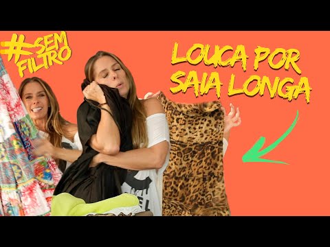 MOSTREI TODAS AS SAIAS QUE TENHO NO MEU CLOSET | Adriane Galisteu