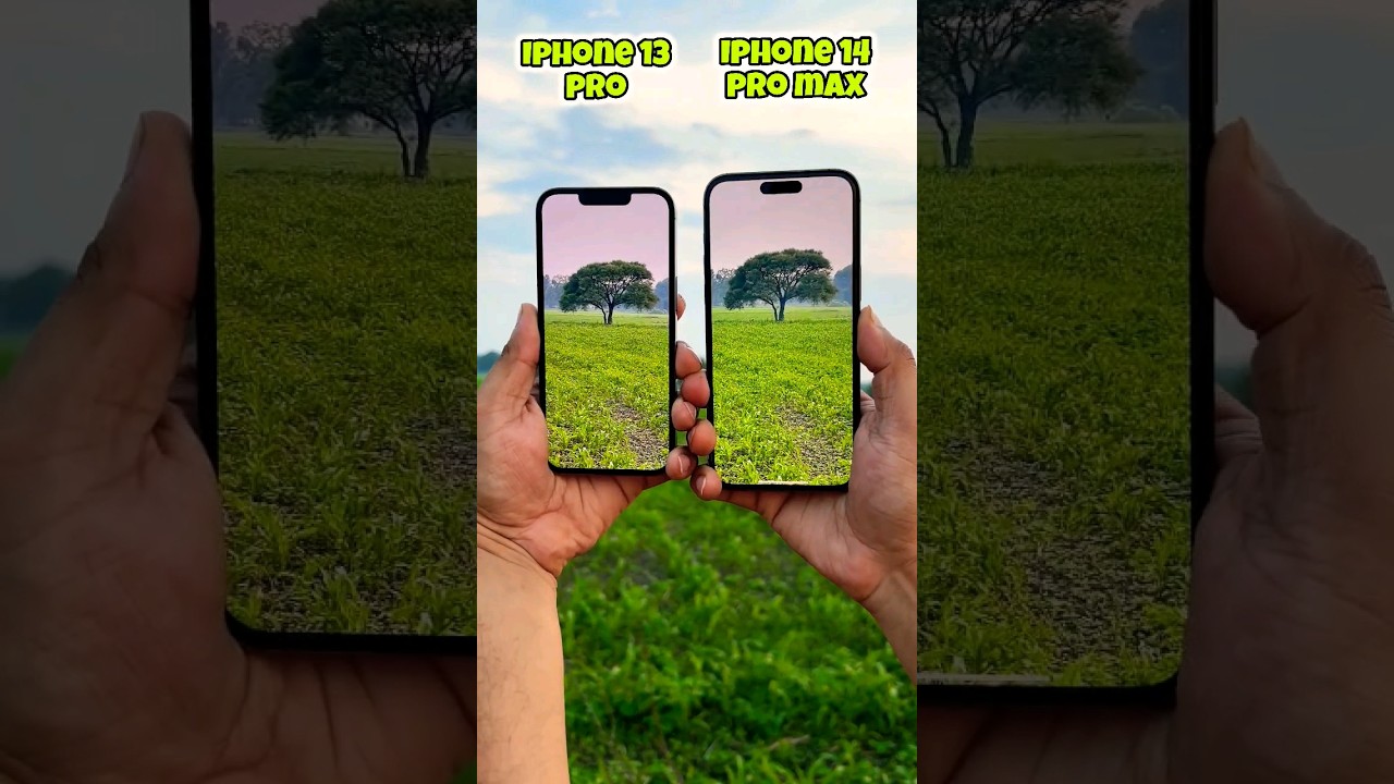 iPhone 13 Pro vs 14 Pro Max Camera Test 📸