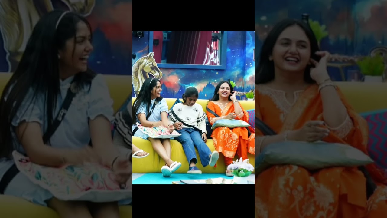 Bhavya Gowda's Family in Bigg Boss Song ❤️